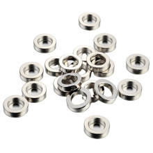 Super Strong 1.5inch 120lbs Pull force Round Base Countersunk Hole Neodymium Cup Pot Magnets